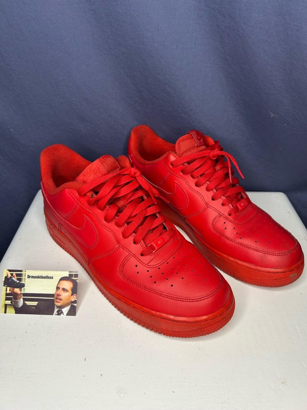 Size 12 - Nike Air Force 1 Low Triple Red Size 12 US Men’s